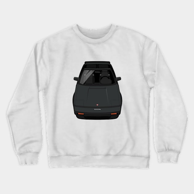 MR2 SC 1st gen W10 - Black Crewneck Sweatshirt by jdmart